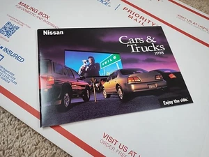 1998 NISSAN CARS AND TRUCKS MODEL LINE DEALER SALES BROCHURE CATALOG BOOKLET - Picture 1 of 4