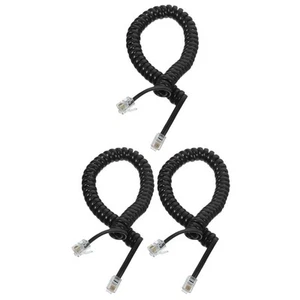 3 szt. Kabel telefoniczny -Słuchawki Kabel telefoniczny do stacjonarnego przewodu telefonicznego - Zdjęcie 1 z 12
