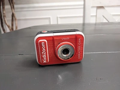 Cámara de video digital HD para niños VTech KidiZoom Creator Cam - roja Foto 1 de 4