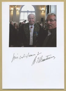 Arnaud d'Hauterives (1933-2018) - Peintre & graveur - Carte signée + Photo - '14 - Imagen 1 de 1