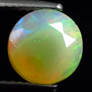 1.79 Ct Flashing Oval (8 x 0 mm) Ribbon Mackerel pattern Solid Natural Welo Opal - Picture 1 of 7