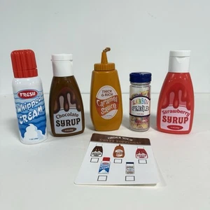 MELISSA & DOUG SWEET TOPPINGS EISCREME TOPPING SCHLAGSAHNE STREUSEL - KOMPLETT - Bild 1 von 24