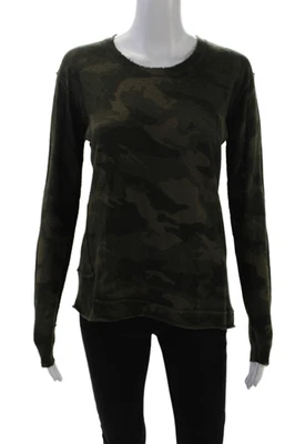 Generation Love Women's Long Sleeves Round Neck Camouflage Sweater Size XS - Image 1 of 4