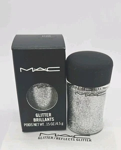 MAC M·A·C PRO GLITTER BRILLANTS SILVER .15oz NEW BOXED AUTHENTIC - Picture 1 of 4