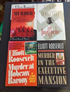 Lot Of 4 Elliot Roosevelt Hardcover Novels - Imagen 1 de 6