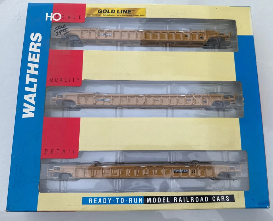 Walthers 932-3941 HO TTX NSC 3 unidades 53" Well Car #620549 Foto 1 de 4