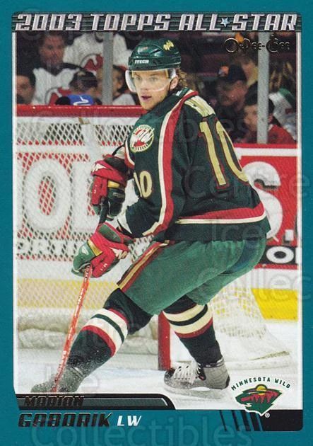 2003-04 O-pee-chee #300 Marian Gaborik - Image 1 of 1