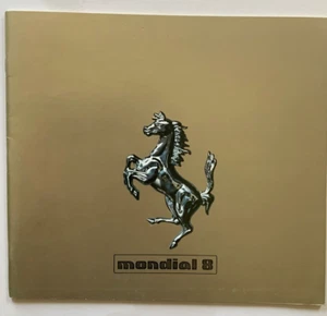 Ferrari mondial 8 full brochure - Picture 1 of 2