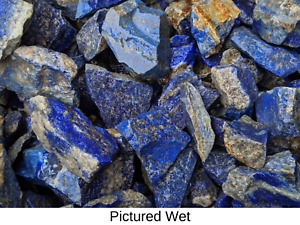 Lapis Lazuli - Rough Rocks for Tumbling - Bulk Wholesale 1LB options