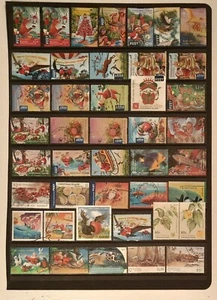 1993 to 2021 Christmas Islands stamps. selection of VFU. Cat £111 - Picture 1 of 1
