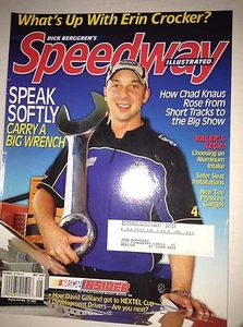 Speedway Illustrated Magazine Chad Knaus Aluminum Intake May 2007 041317nonrh - Imagen 1 de 1