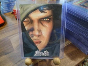 Star Wars ANAKIN SKYWALKER Sith/ Darth Vader Color Sketch Card Allison Sohn 1/1 - Picture 1 of 2