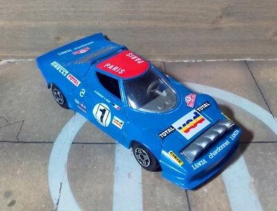 BBURAGO LANCIA STRATOS VSD PIRELLI #1 RALLY MONTECARLO 1980 DARNICHE - MAHE 1:43 - Immagine 1 di 4