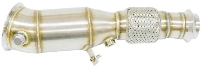 DOWNPIPE INOX BMW SERIE 1 2 3 MOTEUR N26 F20 F21 F22 F30 F31 F34 2.0L 100MM - Immagine 1 di 4