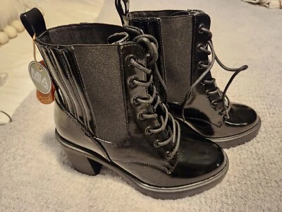 Botas de combate Mia negras 8 nuevas con etiquetas Foto 1 de 4