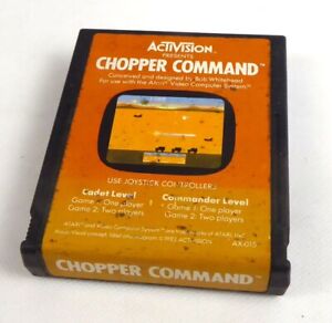 Jeu Atari 2600 -- CHOPPER COMMAND (Activision) -- VCS