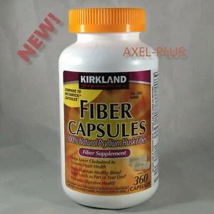 Kirkland Signature Fiber 360 Capsules Compare To Metamucil Caps.100% Na.Psyllium - Picture 1 of 3