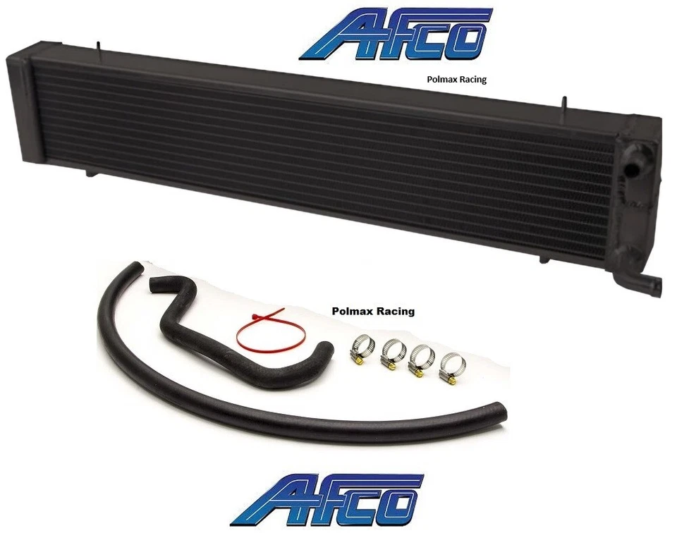 Intercooler intercambiador de calor AFCO Performance negro actualización 80275NDPB 03-04 Cobra Foto 1 de 1