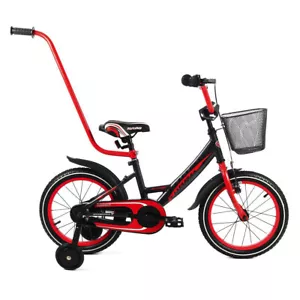 SPEED 16 Kinderrad Kinderfahrrad 16 Zoll Fahrrad Spielrad Rad Bike GRAPHIT-ROT - Bild 1 von 3