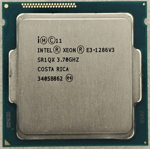 Procesador CPU Intel Xeon E3-1286 V3 LGA 1150 3,7 GHz cuatro núcleos 8 MB 84 W E3 1286v3 - Imagen 1 de 2