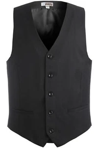 Edwards Mens Synergy Washable High-Button Vest - 4525 FREE SHIPPING! - Picture 1 of 4