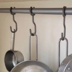 Ikea Duktig Toy Kitchen Hooks 5 / 10 pack Silver 3D printed - Picture 1 of 1