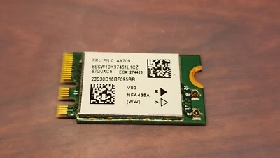 Lenovo Ideapad 330-17IKB Laptop Wifi Wireless Card QCNFA435 01AX709 7352 - Image 1 of 2