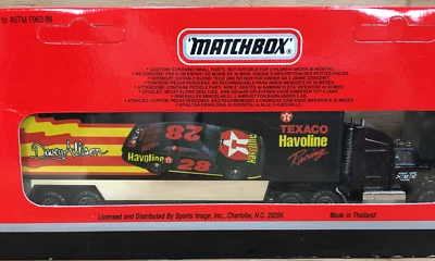 Matchbox Super Star Transporters DAVEY ALLISON Texaco Havoline NEW IN BOX Ford - Image 1 of 4