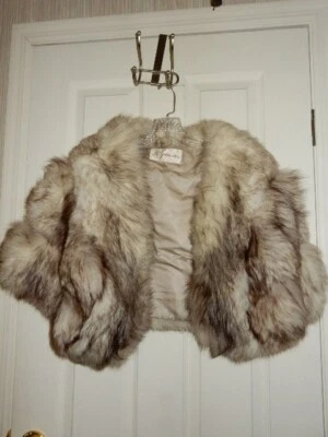 Vintage Saga Norwegian Blue Fox Cape/Stole - Image 1 of 4
