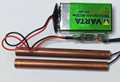 Lete®®   Zapper, Hulda Clark, Mini Zapper, 30kHz, mit Kupfer Elektroden - Bild 1 von 2