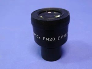 NICE - 10x WF Microscope Eyepiece FN20 EP18.8 - Great with Glasses - Picture 1 of 2