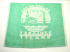 1939 San Francisco Golden Gate Expo Treasure Island Towel GGE