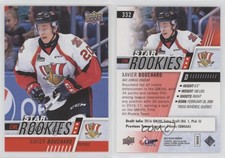 2017-18 Upper Deck CHL Star Rookies Red Xavier Bouchard #332