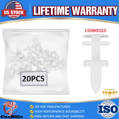 20pcs Door Panel Retainer Clips for Chevy Suburban Tahoe C1500 C2500 C3500 - Image 1 of 4