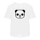 'Panda Face' Men's / Women's Cotton T-Shirts (TA020738)