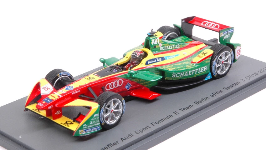 Abt Schaeffler Audi Sport #66 Rd8 Berlín 2017 modelo D.abt 1:43 modelo Spark Foto 1 de 1