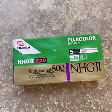 Fujicolor NHGII  800 color negative Expired 2003/3 Always Frozen 5 Rolls