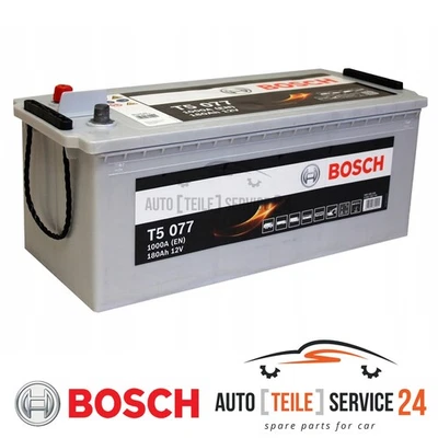 Starterbatterie Bosch 0092T50770 T5 für Daf Iveco Leyland Man Mercedes Benz - Bild 1 von 4