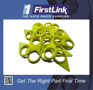 Indicador de tuerca de rueda de 19 mm x 30 punteros de punto de control amarillo - Imagen 1 de 3