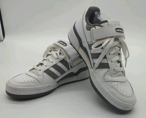 Adidas Forum Low - White Grey - Mens Size 8 - Picture 1 of 8