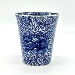 Mottahedeh Torquay England Winterthur Reproduktion blau weiß Tasse - Bild 1 von 9