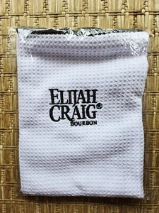 Elijah Craig Bourbon Limited Edition Golf Bag Towel With Clip NWOT - Picture 1 of 4