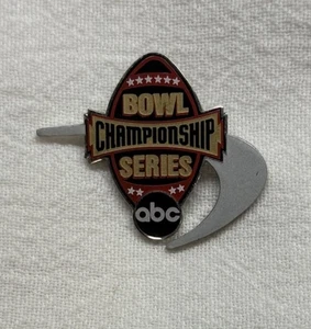 ABC Sports BOWL CHAMPIONSHIP SERIES (BCS) PIN - College Football (Keith Jackson) - Picture 1 of 3