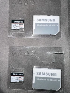 Carte mémoire MicroSDXC UHS-I Samsung PRO Endurance 64 Go - Photo 1 sur 3