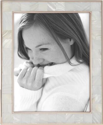 Marco Reed & Barton Madreperla Oro Rosa 8x10 Nuevo en caja Foto 1 de 3