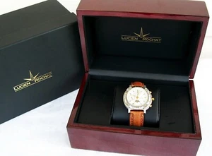 OROLOGIO DA POLSO UOMO LUCIEN ROCHAT 12-100-052 ACCIAIO INOX ORO 18K - FASI LUNARI - Foto 1 di 11