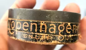 Copenhagen Snuff Tin Satisfied Smokeless Cravers - Imagen 1 de 6