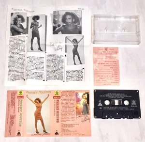 Whitney Houston 1986 Dancing Special Taiwan Cassette Tape with Promo Insert Card - Picture 1 of 6