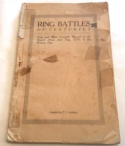 TS Andrews Ring Battles of Centuries in Soft Covers 1914 - Imagen 1 de 11