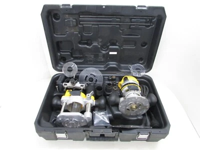 NICE! DEWALT DW618PK FIXED / PLUNGE ROUTER KIT, DW618 VARIABLE SPEED ROUTER - Image 1 of 4